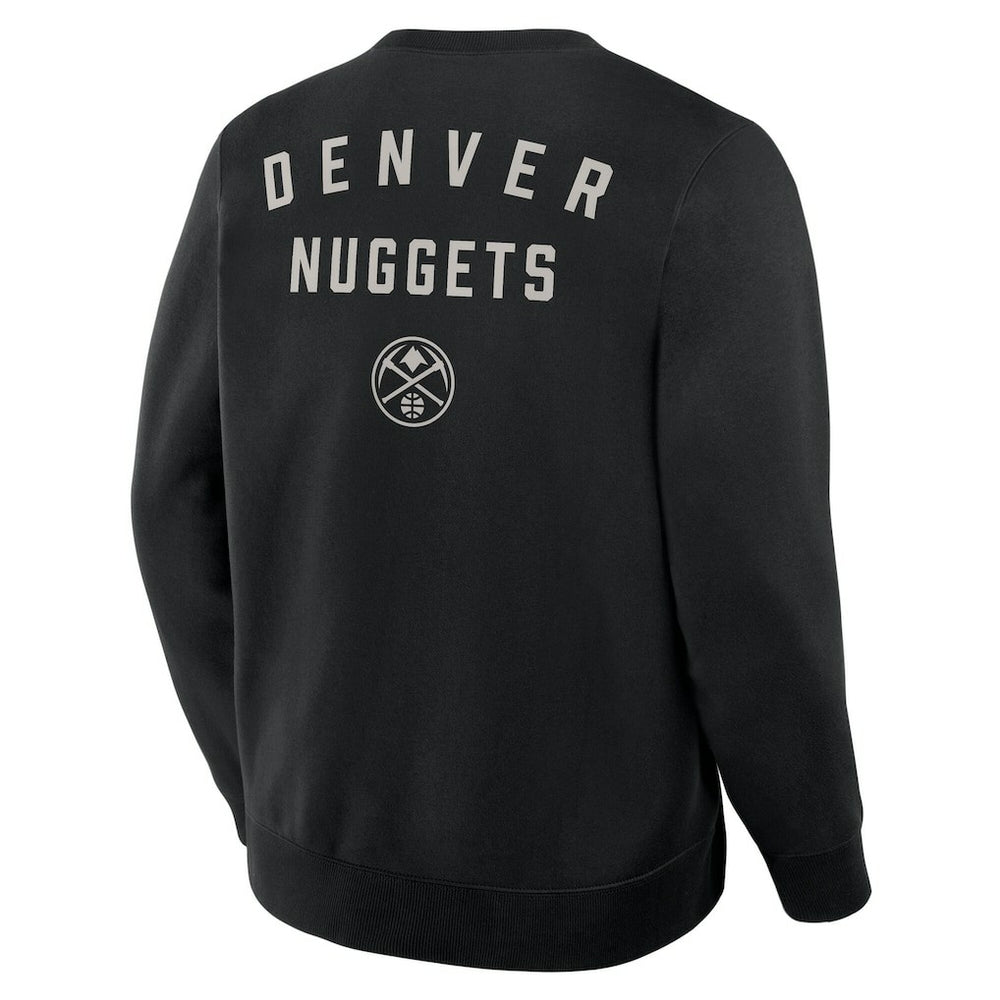 Denver Nuggets Crossover Collection Defensive Rotation Drill Premium Pullover Sweatshirt Black - Fanatics