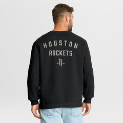 Houston Rockets Crossover Collection Defensive Rotation Drill Premium Pullover Sweatshirt Black - Fanatics