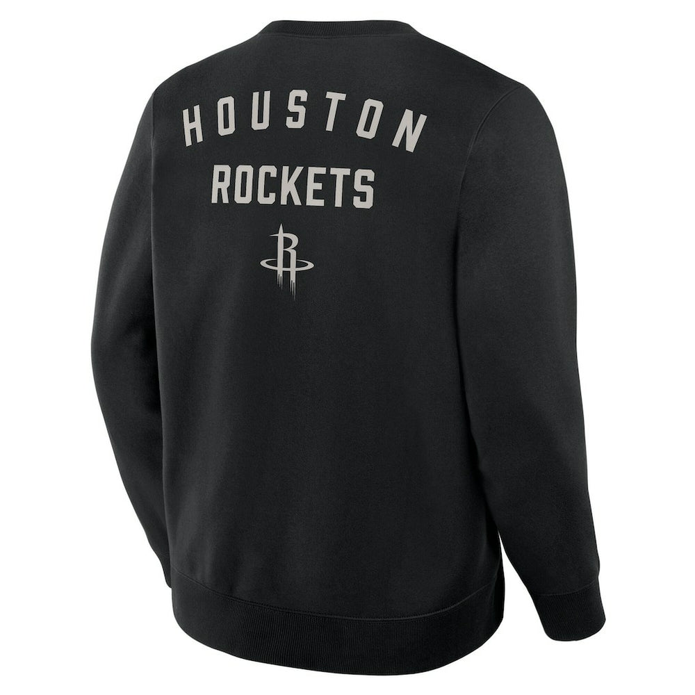 Houston Rockets Crossover Collection Defensive Rotation Drill Premium Pullover Sweatshirt Black - Fanatics