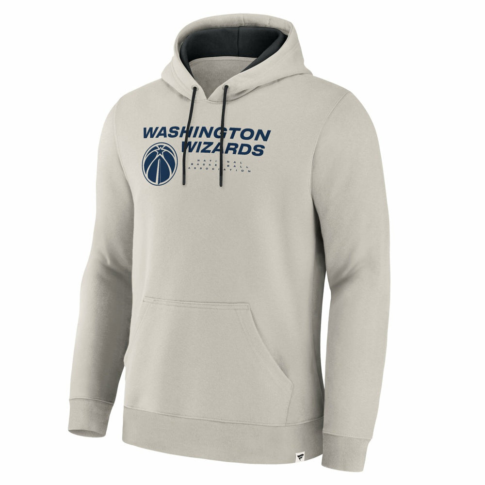 Washington Wizards Crossover Collection Blocked Shot Premium Pullover Hoodie Off White - Fanatics