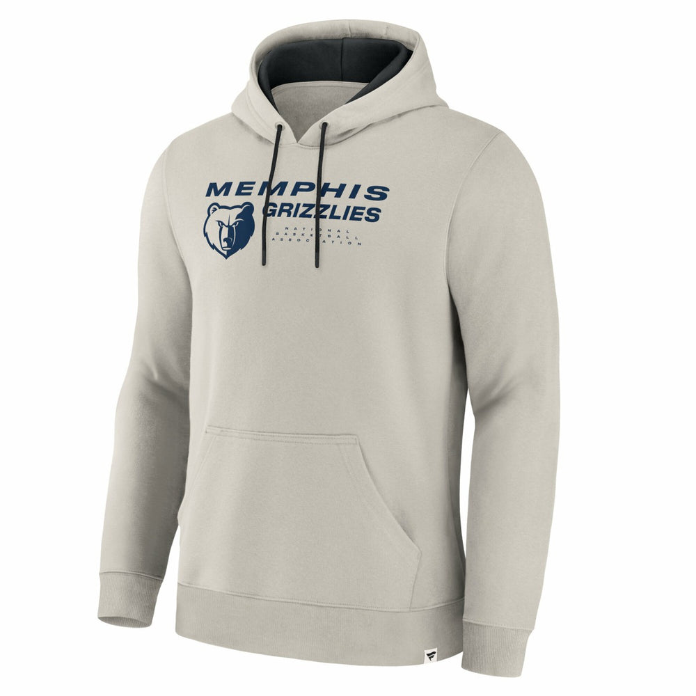 Memphis Grizzlies Crossover Collection Blocked Shot Premium Pullover Hoodie Off White - Fanatics outlet