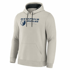Memphis Grizzlies Crossover Collection Blocked Shot Premium Pullover Hoodie Off White - Fanatics outlet