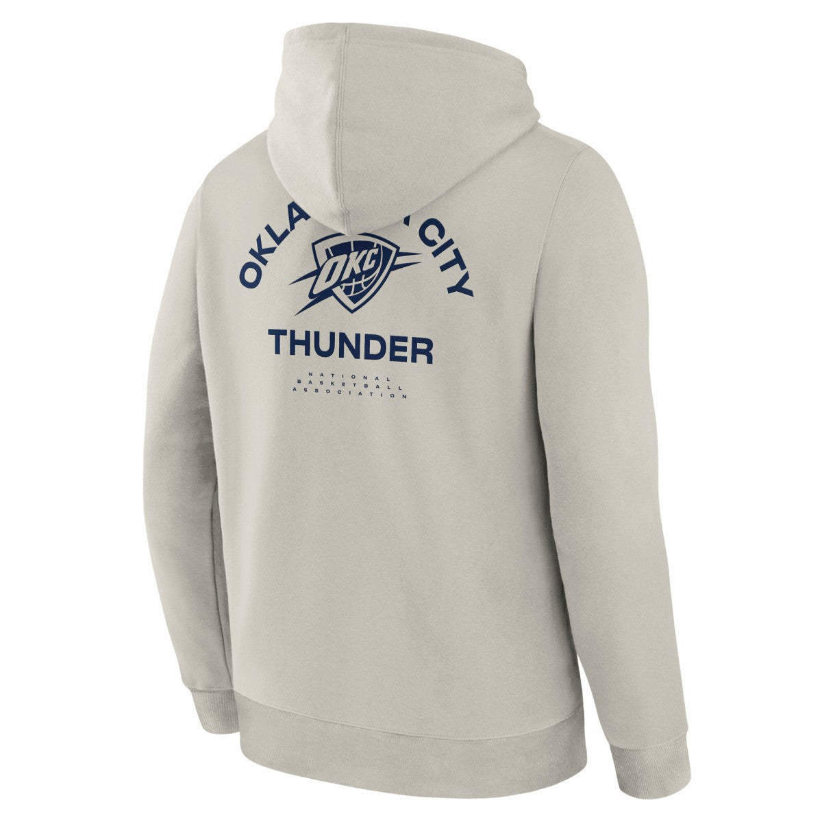 Oklahoma City Thunder Crossover Collection Blocked Shot Premium Pullover Hoodie Off White - Fanatics