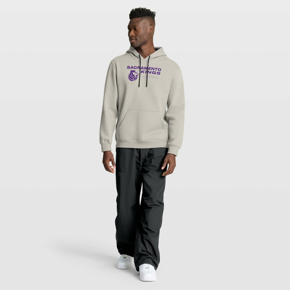 Sacramento Kings Crossover Collection Blocked Shot Premium Pullover Hoodie Off White - Fanatics outlet