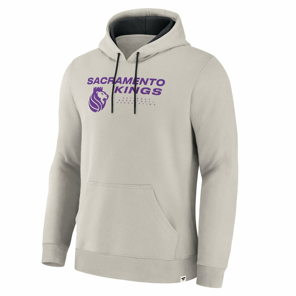 Sacramento Kings Crossover Collection Blocked Shot Premium Pullover Hoodie Off White - Fanatics outlet
