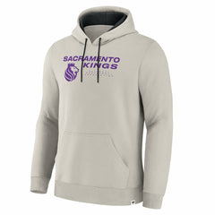Sacramento Kings Crossover Collection Blocked Shot Premium Pullover Hoodie Off White - Fanatics outlet