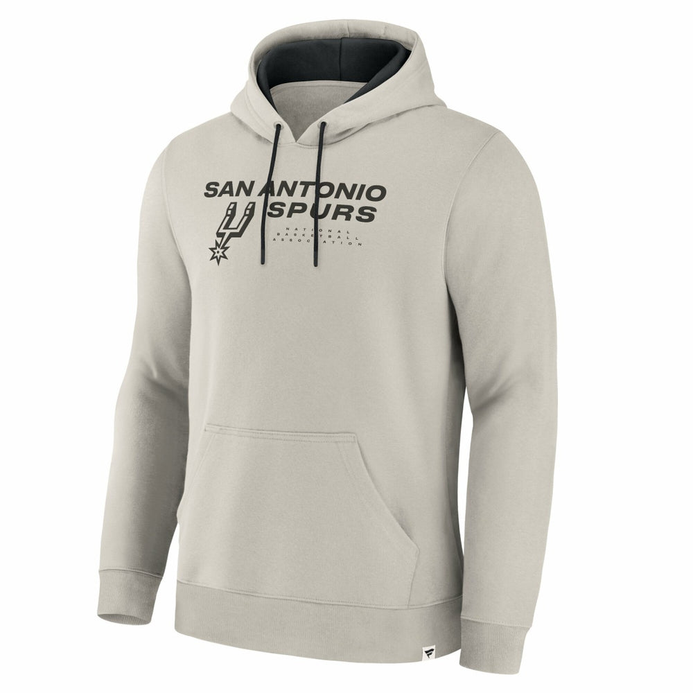 San Antonio Spurs Crossover Collection Blocked Shot Premium Pullover Hoodie Off White - Fanatics
