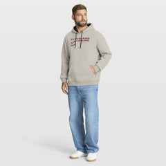 Cleveland Cavaliers Crossover Collection Blocked Shot Premium Pullover Hoodie Off White - Fanatics