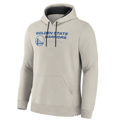 Golden State Warriors Crossover Collection Blocked Shot Premium Pullover Hoodie Off White - Fanatics