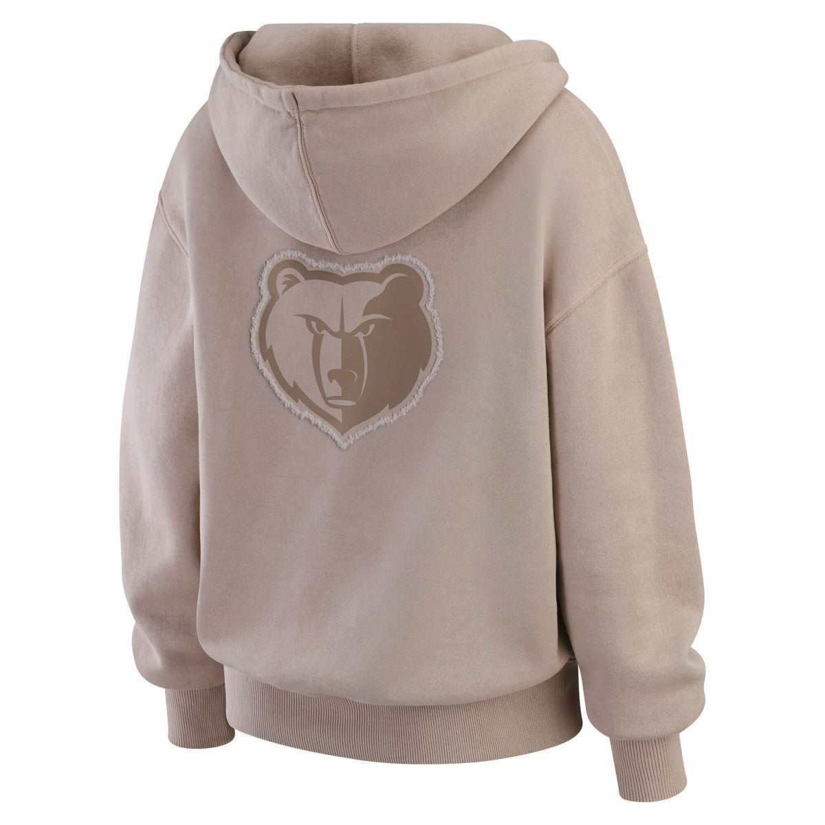 Memphis Grizzlies WEAR by Erin Andrews Women's Washed Pullover Crewdie Tan outlet