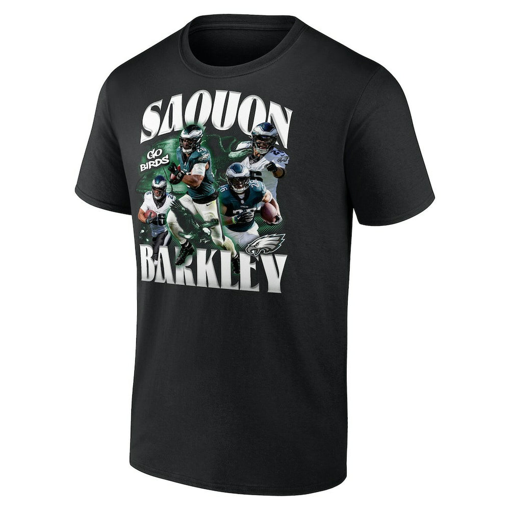 Saquon Barkley Philadelphia Eagles Notorious T-Shirt - Black T-shirts