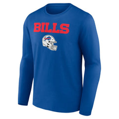 Keon Coleman Buffalo Bills Team Wordmark Name & Number Long Sleeve T-Shirt - Royal T-shirts