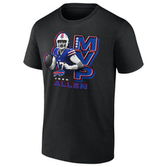 Josh Allen Buffalo Bills 2024 NFL MVP T-Shirt - Black T-shirts