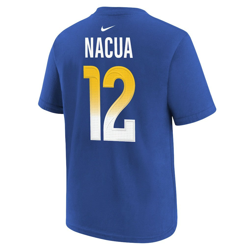 Puka Nacua Los Angeles Rams Youth Player Name & Number T-Shirt - Royal T-shirts
