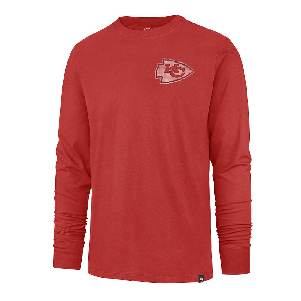 Kansas City Chiefs '47 Regional Backer Franklin Long Sleeve T-Shirt - Red T-shirts