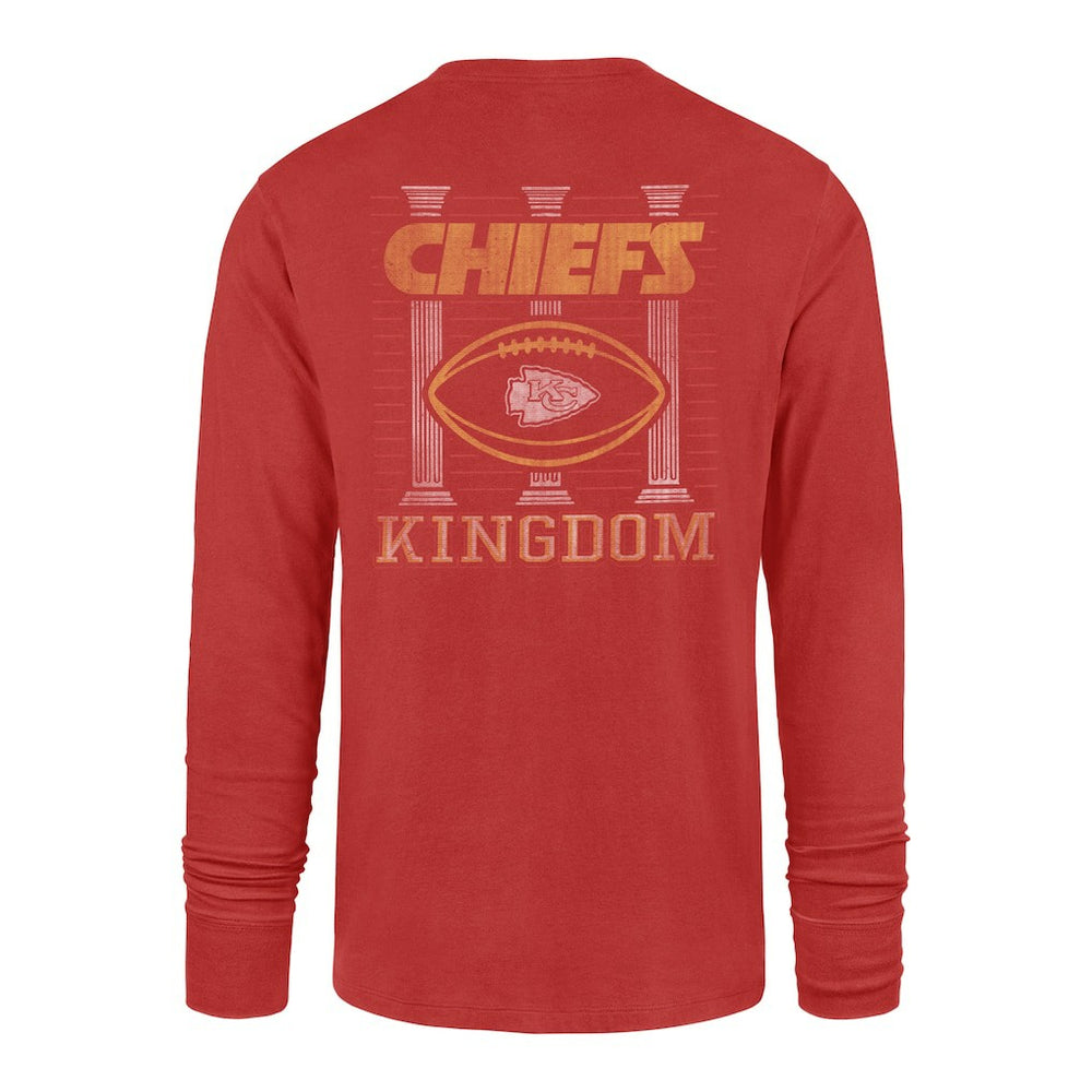 Kansas City Chiefs '47 Regional Backer Franklin Long Sleeve T-Shirt - Red T-shirts