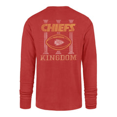 Kansas City Chiefs '47 Regional Backer Franklin Long Sleeve T-Shirt - Red T-shirts