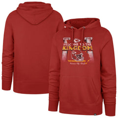 Kansas City Chiefs '47 Regional Headline Pullover Hoodie - Red Hoodies