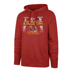 Kansas City Chiefs '47 Regional Headline Pullover Hoodie - Red Hoodies