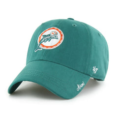 Miami Dolphins '47 Women's Miata Clean Up Adjustable Hat - Aqua Hats