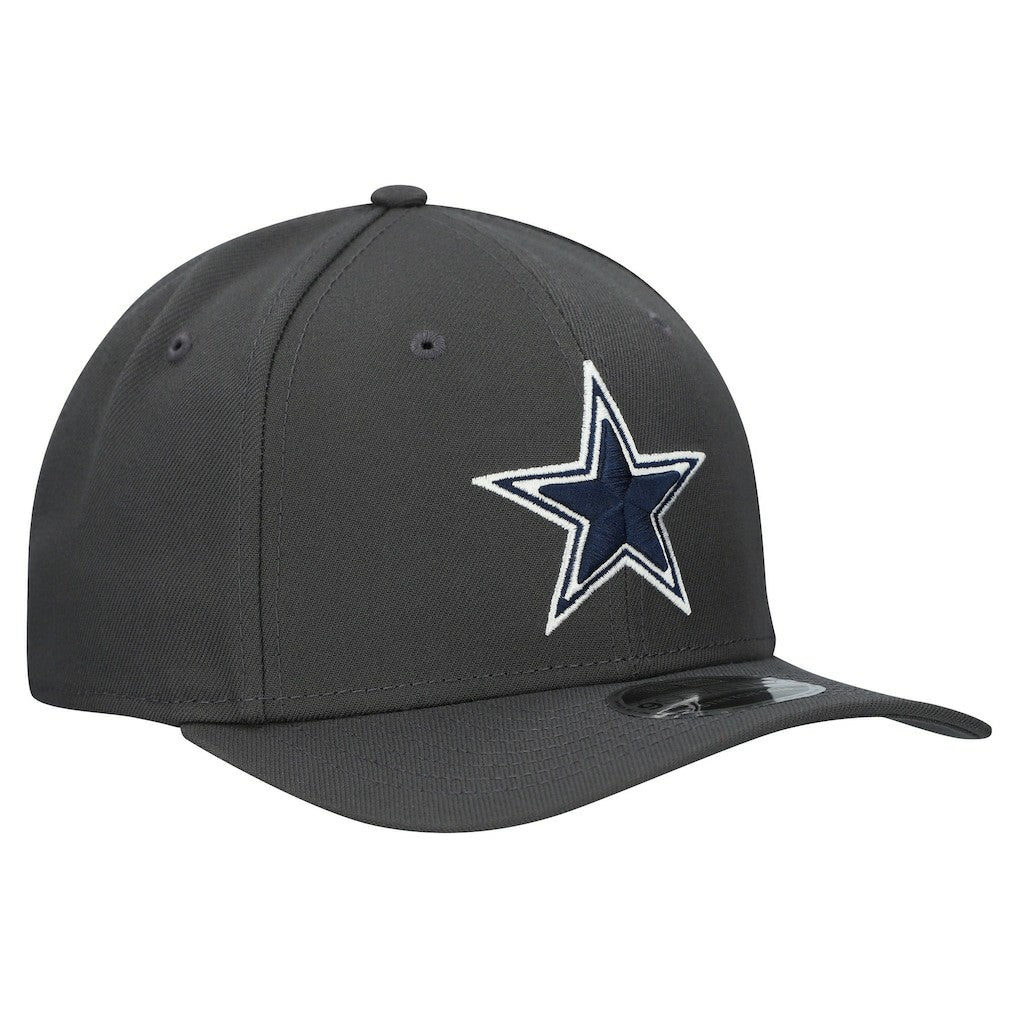 Dallas Cowboys New Era Main 9SEVENTY Adjustable Hat - Graphite Hats