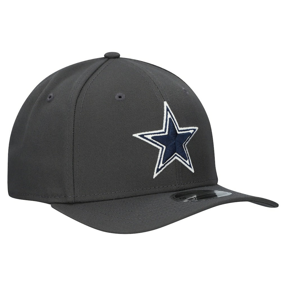Dallas Cowboys New Era Main 9SEVENTY Adjustable Hat - Graphite Hats
