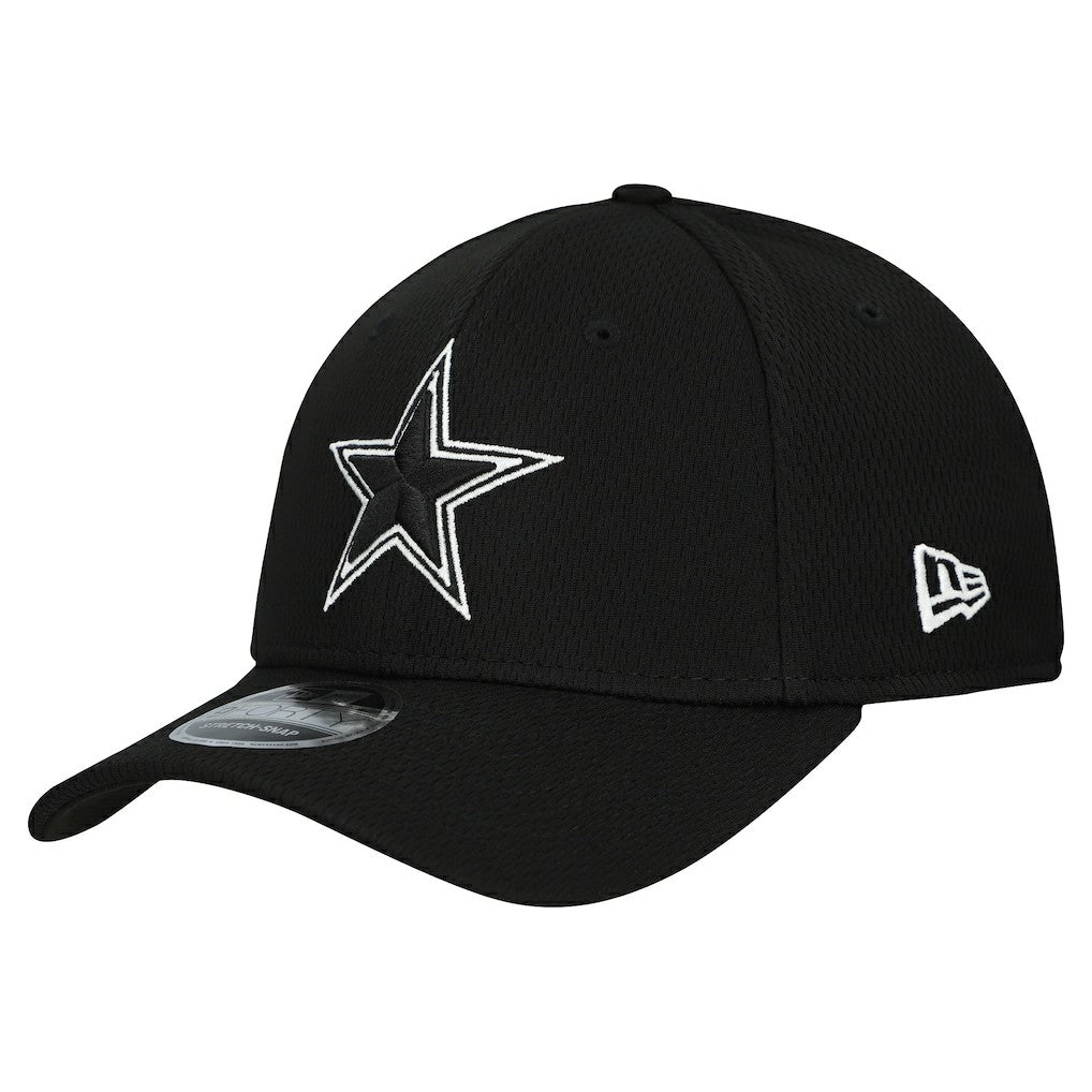Dallas Cowboys New Era B-Dub 9FORTY Adjustable Hat - Black Hats
