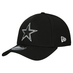 Dallas Cowboys New Era B-Dub 9FORTY Adjustable Hat - Black Hats