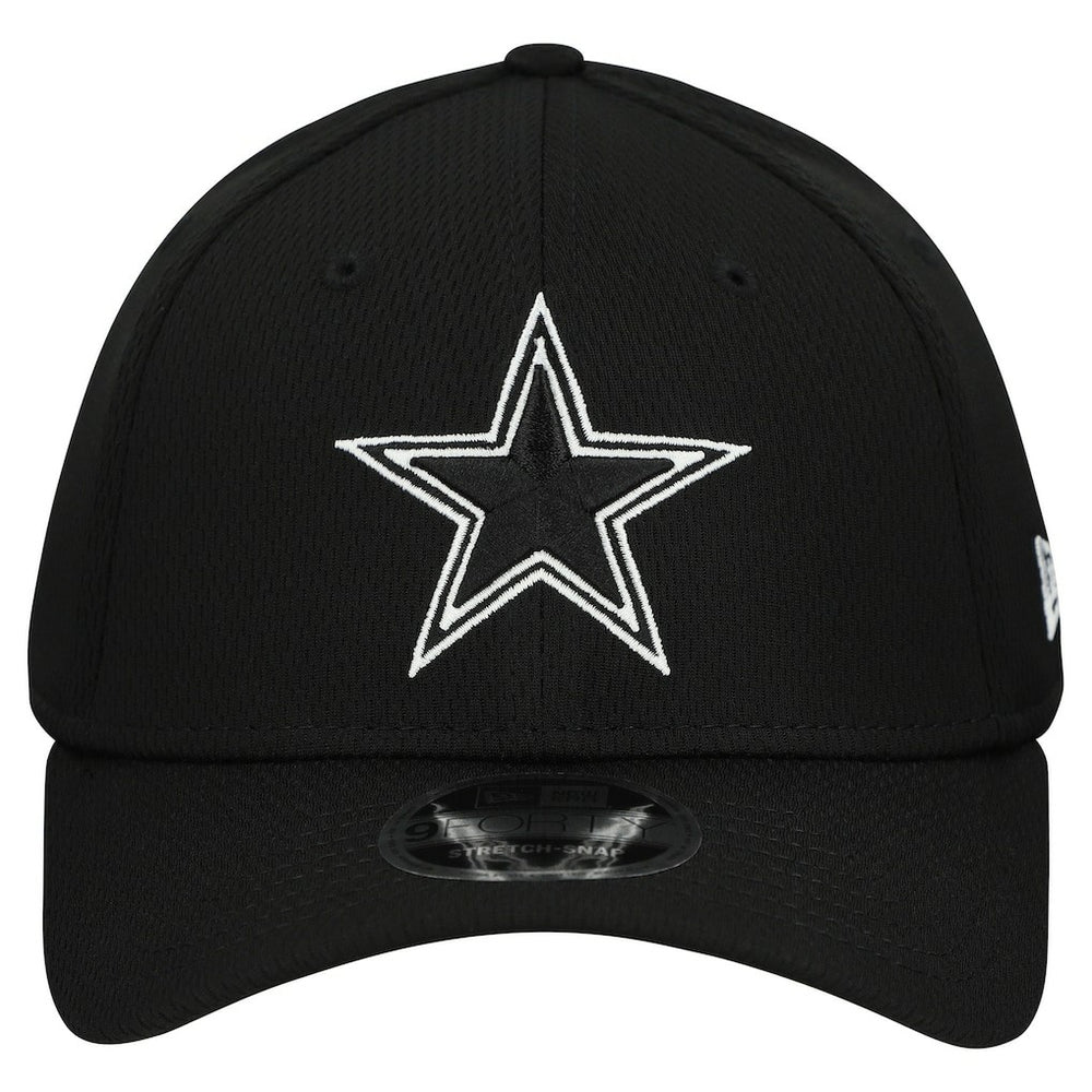 Dallas Cowboys New Era B-Dub 9FORTY Adjustable Hat - Black Hats