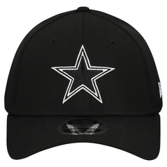 Dallas Cowboys New Era B-Dub 9FORTY Adjustable Hat - Black Hats