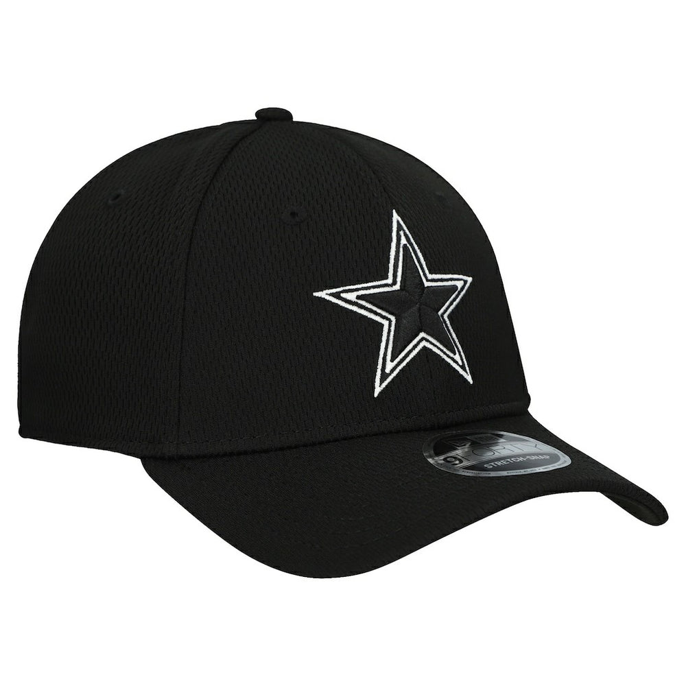Dallas Cowboys New Era B-Dub 9FORTY Adjustable Hat - Black Hats