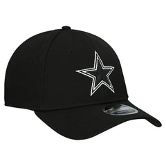 Dallas Cowboys New Era B-Dub 9FORTY Adjustable Hat - Black Hats