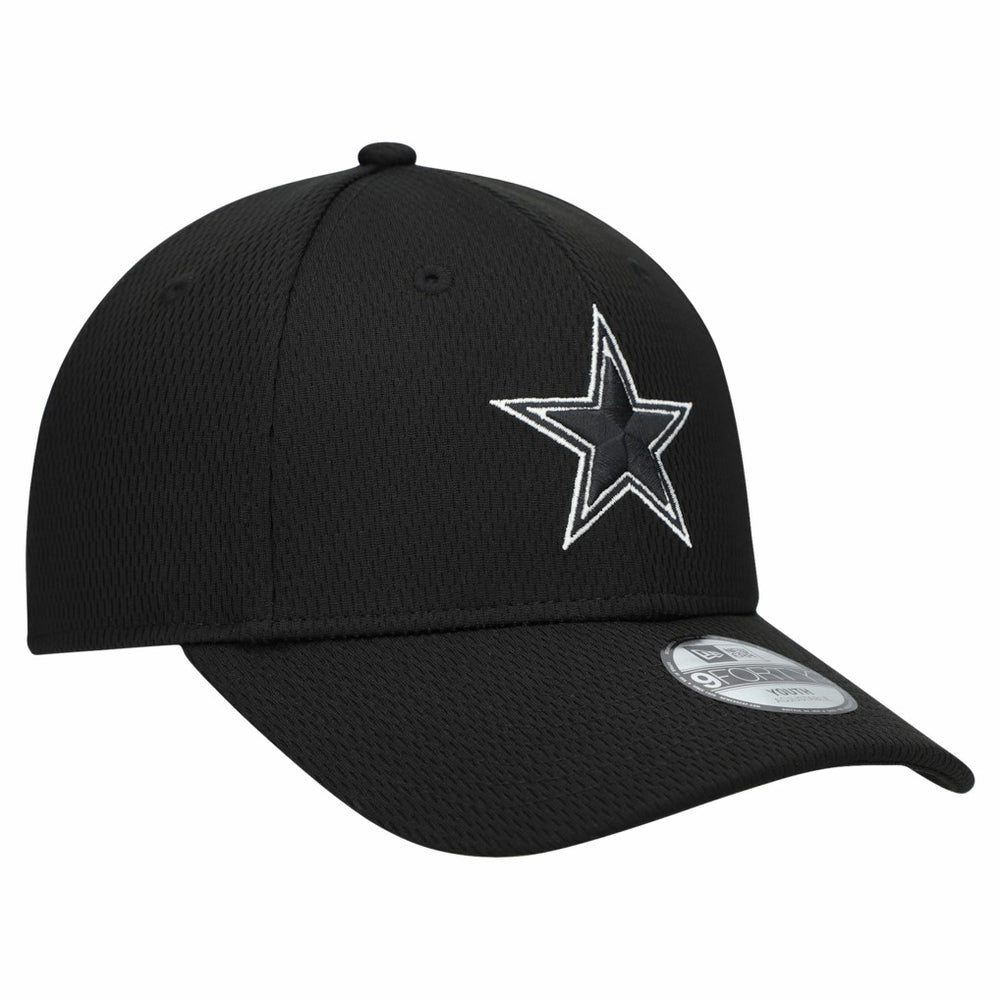 Dallas Cowboys New Era Youth B-Dub 9FORTY Adjustable Hat - Black Hats