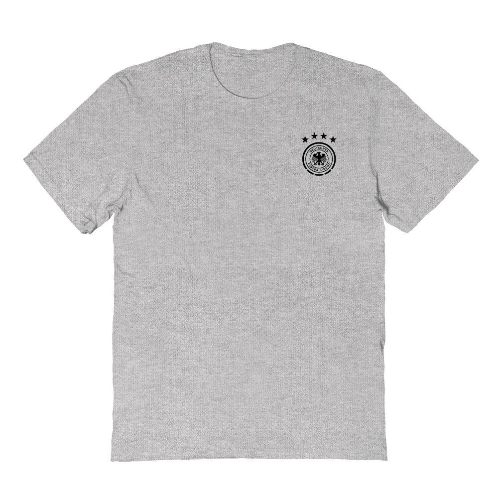 Germany National Team Vive La Fete Women's Impressions Artwork T-Shirt Heather Gray