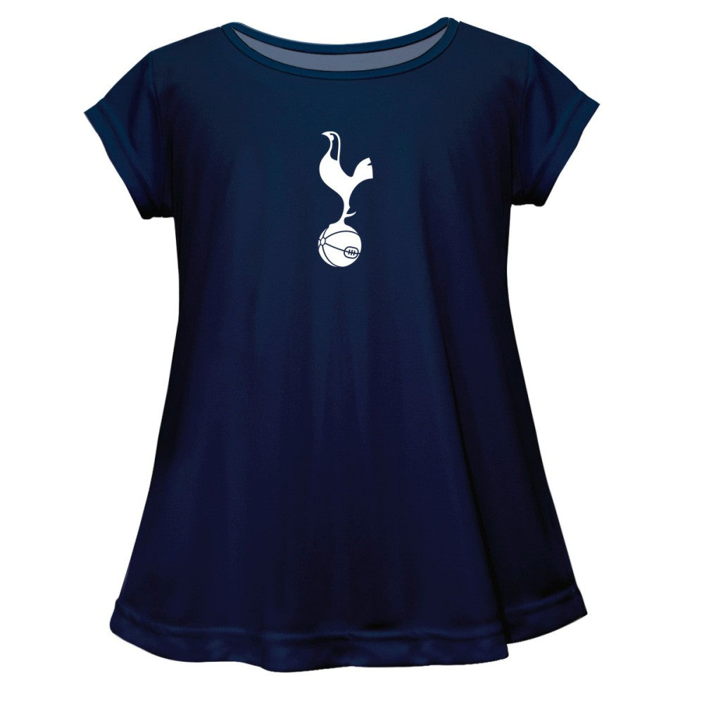 Tottenham Hotspur Vive La Fete Girls Youth Color Badge A-Line Top Navy