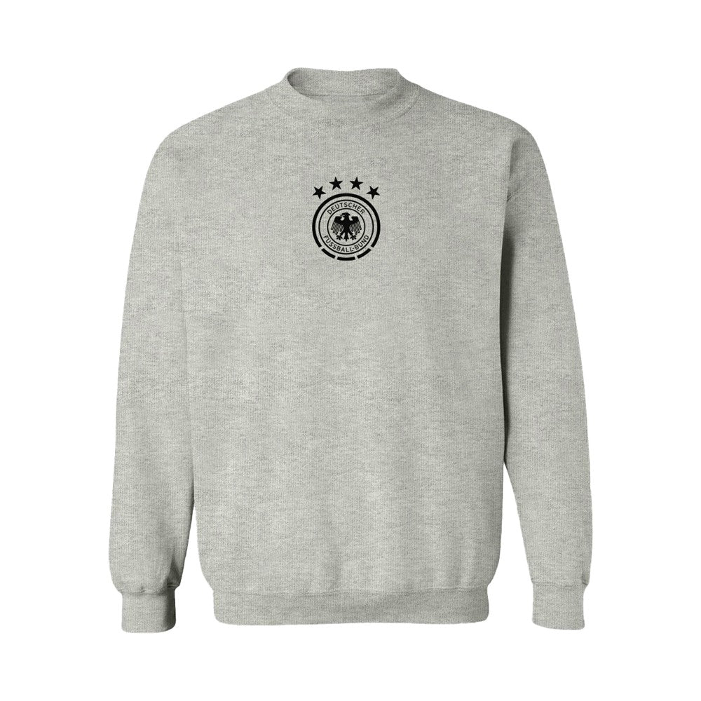 Germany National Team Vive La Fete Women's Color Badge Pullover Sweatshirt Heather Gray