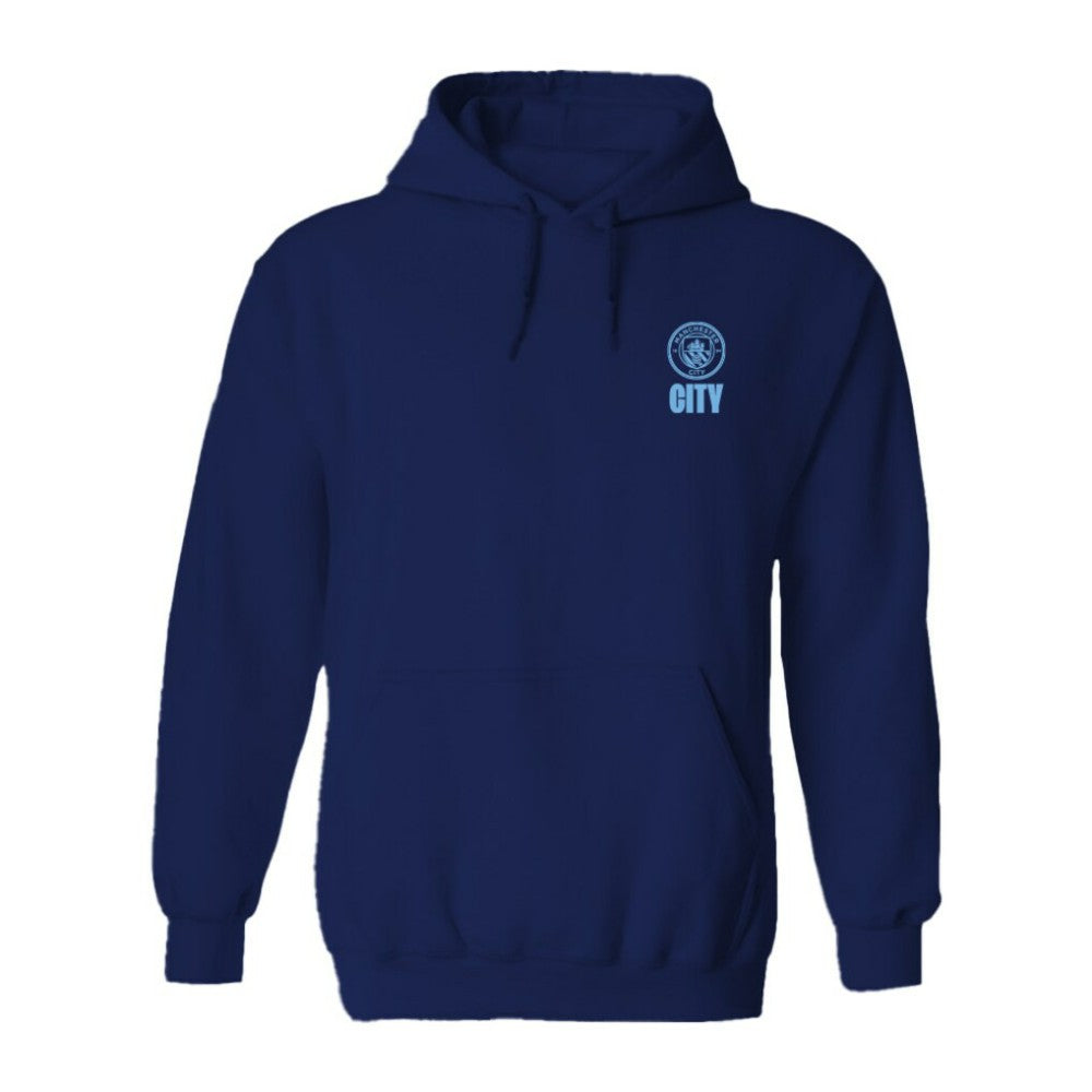 Manchester City Vive La Fete Women's Color Badge Pullover Hoodie Navy