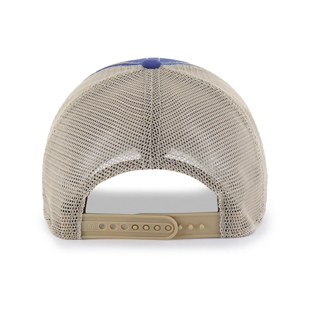 Golden State Warriors '47 Wabash Patch Clean Up Adjustable Hat Royal/Tan - 47 brand