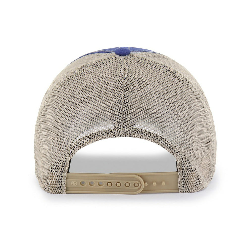 Golden State Warriors '47 Wabash Patch Clean Up Adjustable Hat Royal/Tan - 47 brand