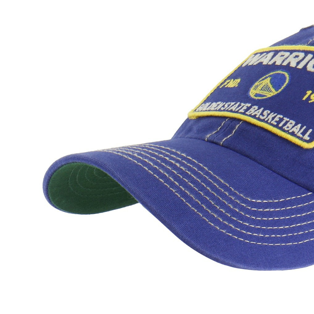 Golden State Warriors '47 Wabash Patch Clean Up Adjustable Hat Royal/Tan - 47 brand