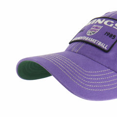 Sacramento Kings '47 Wabash Patch Clean Up Adjustable Hat Purple/Tan - 47 brand