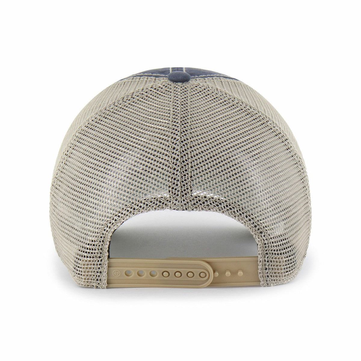 Memphis Grizzlies '47 Wabash Patch Clean Up Adjustable Hat Navy/Tan - 47 brand