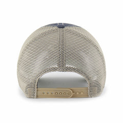 Memphis Grizzlies '47 Wabash Patch Clean Up Adjustable Hat Navy/Tan - 47 brand