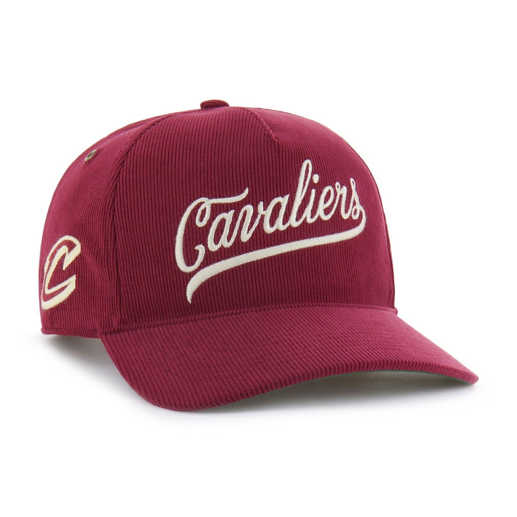 Cleveland Cavaliers '47 Golden Age Relaxed Corduroy Hitch Adjustable Hat Wine - 47 brand