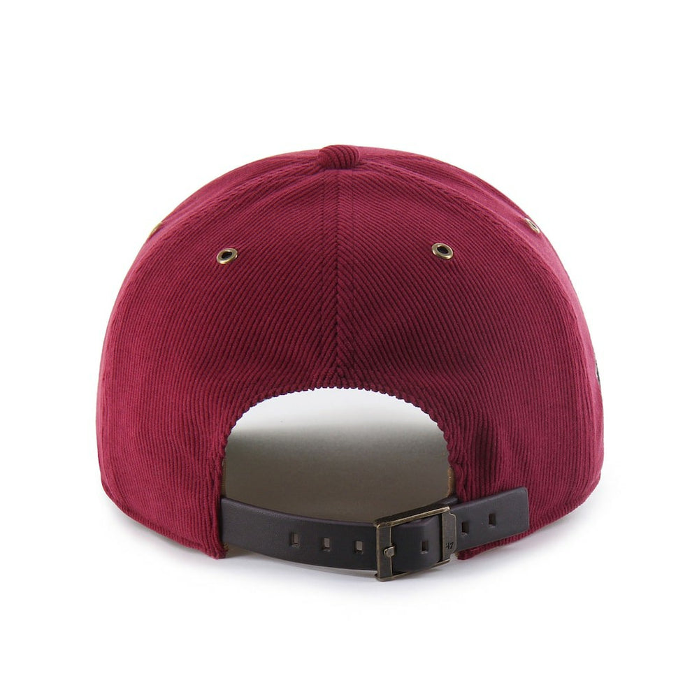 Cleveland Cavaliers '47 Golden Age Relaxed Corduroy Hitch Adjustable Hat Wine - 47 brand