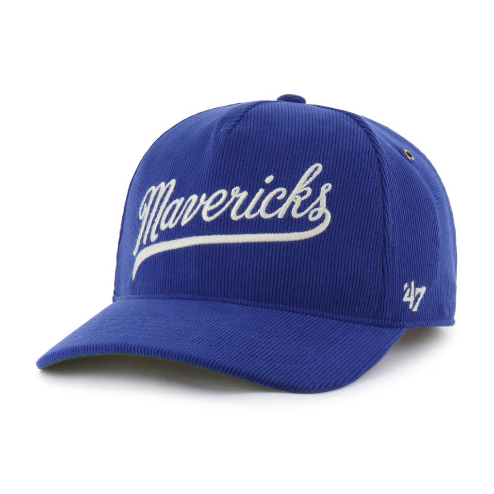 Dallas Mavericks '47 Golden Age Relaxed Corduroy Hitch Adjustable Hat Royal - 47 brand outlet