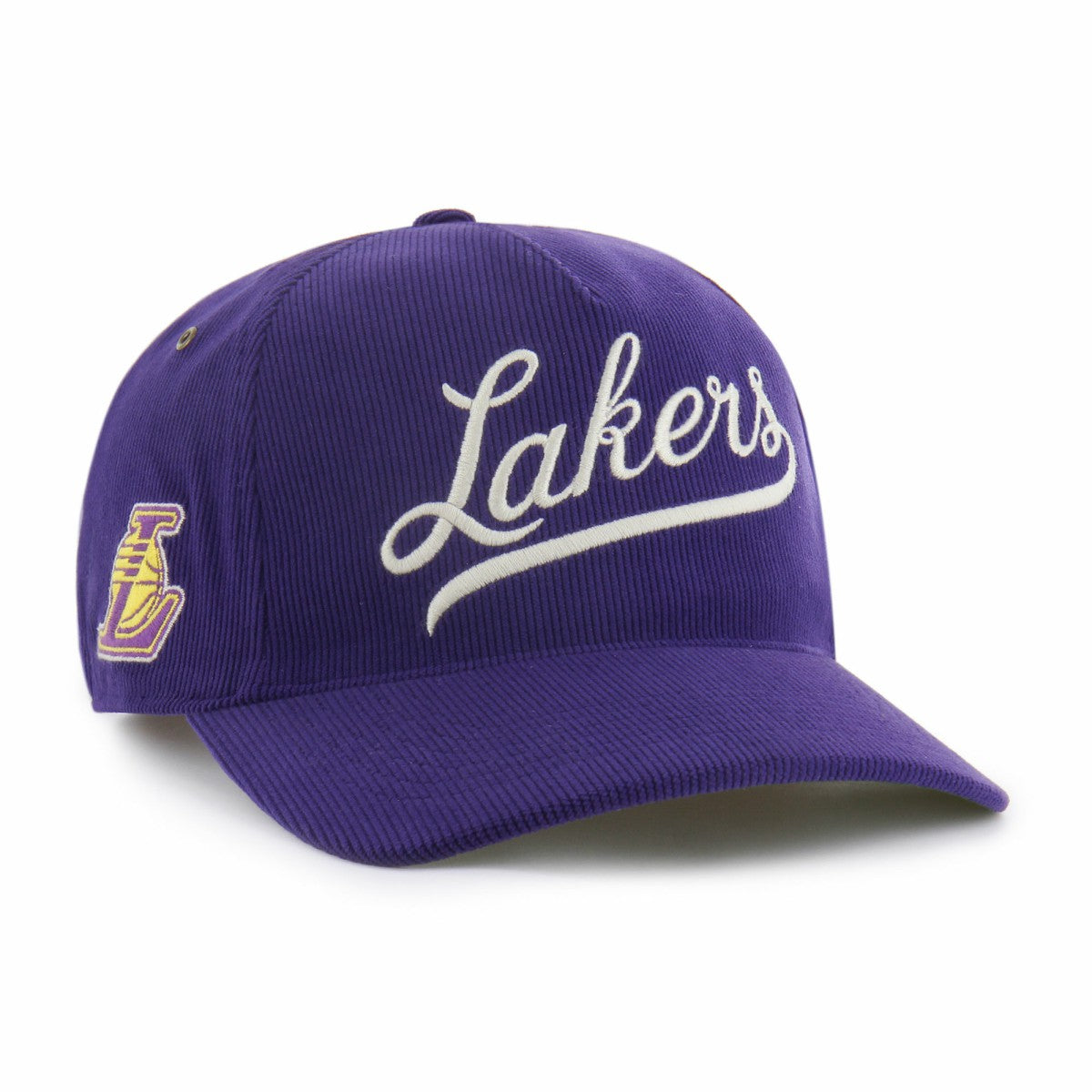 Los Angeles Lakers '47 Golden Age Relaxed Corduroy Hitch Adjustable Hat Purple - 47 brand outlet