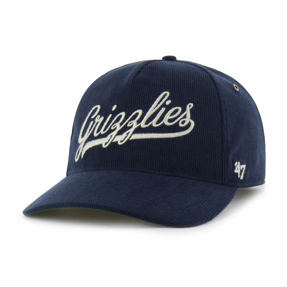 Memphis Grizzlies '47 Golden Age Relaxed Corduroy Hitch Adjustable Hat Navy - 47 brand outlet