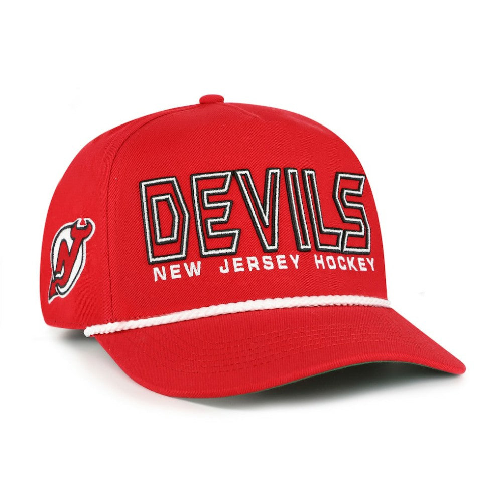 New Jersey Devils '47 Byline Hitch Adjustable Hat - Red | US 202801557