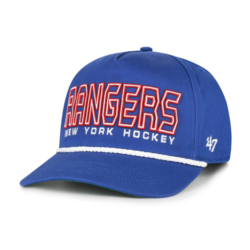 New York Rangers '47 Byline Hitch Adjustable Hat - Blue | US 202801558